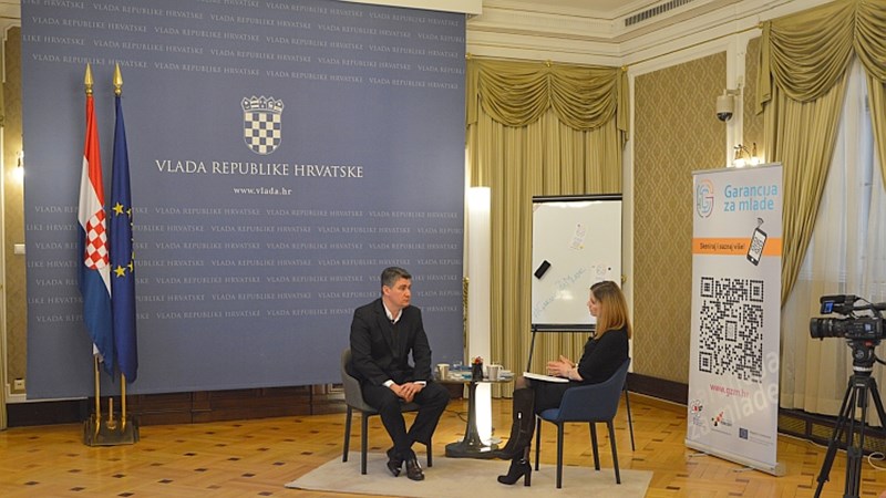 Predsjednik Vlade Milanović: "Garancijom za mlade" povezujemo mlade i poslodavce